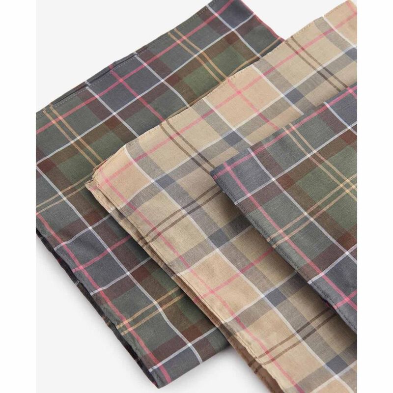 Barbour Handkerchief Gift Box Set image number 3